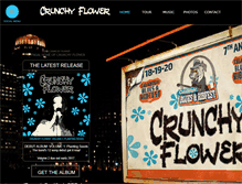 Tablet Screenshot of crunchyflower.com